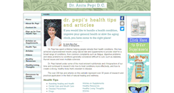 Desktop Screenshot of drpepi.com