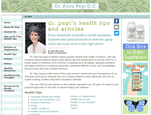 Tablet Screenshot of drpepi.com